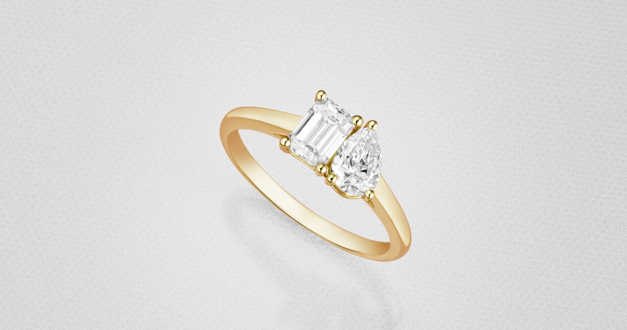 Sarah O The Louie Emerald Cut Ring